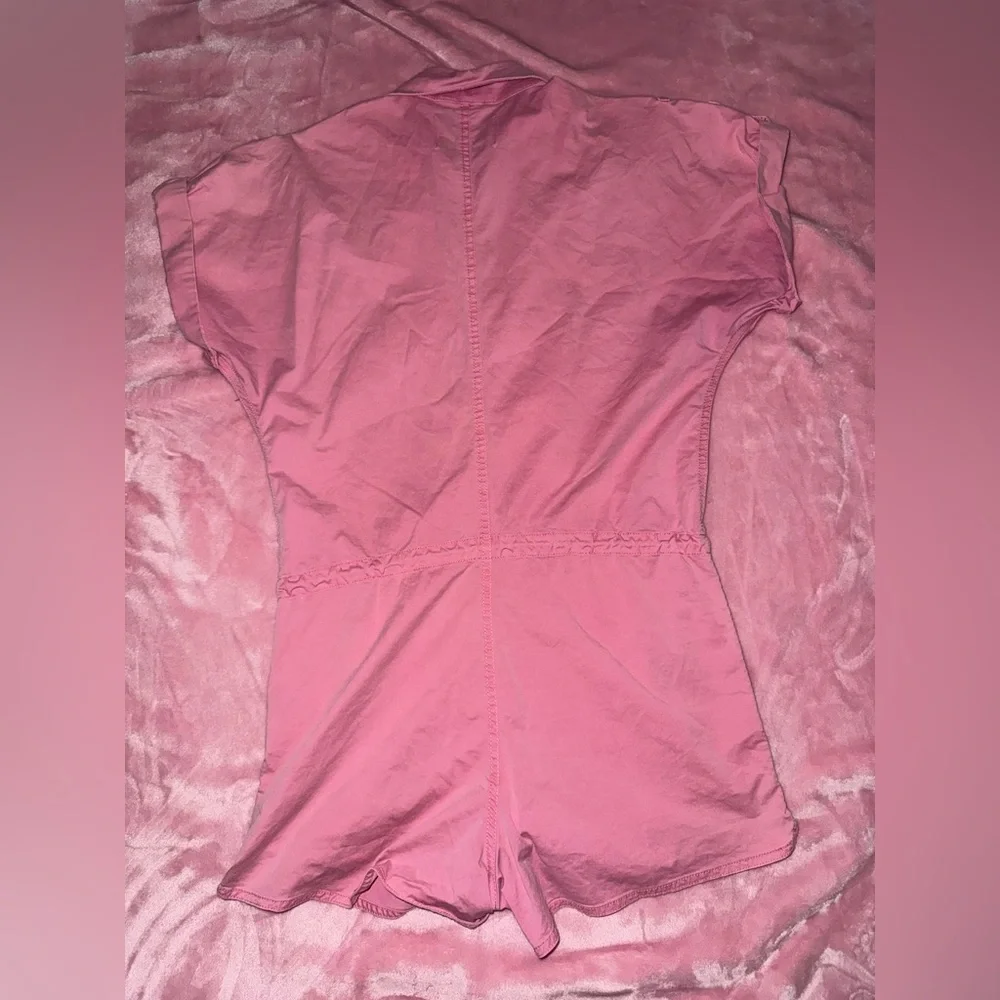 Pistola Meg Zip Front Romper Flamingo Pink NWOT Size‎ XS - Picture 4 of 4
